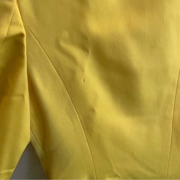 NWT Vintage Premier Collection Canary Yellow & Black Classic Suit Jacket & Pants - Picture 10 of 16